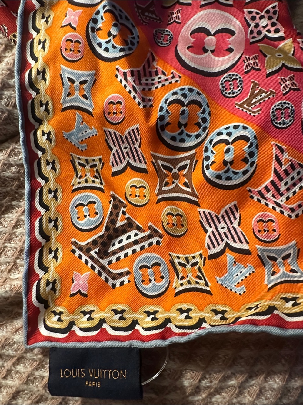 Louis Vuitton Multiple Silk Square  Scarf - Picture 5 of 6